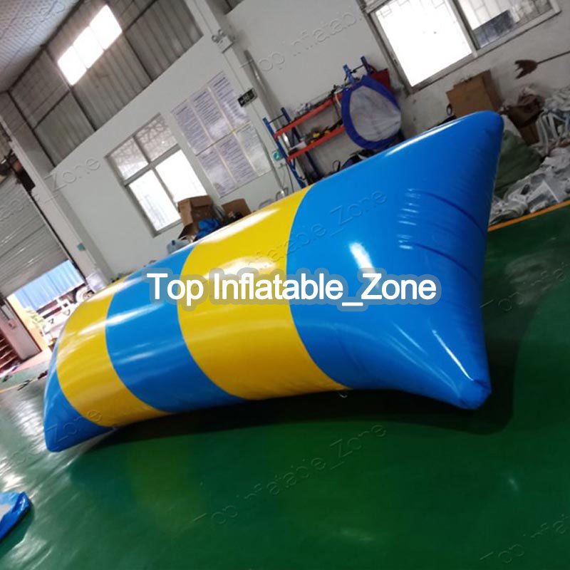 Inflatable Water Blob Jumping Pillow 5x2m Outdoor Water Trampoline Fun Splash Play Bag For Kids Adults - 8
