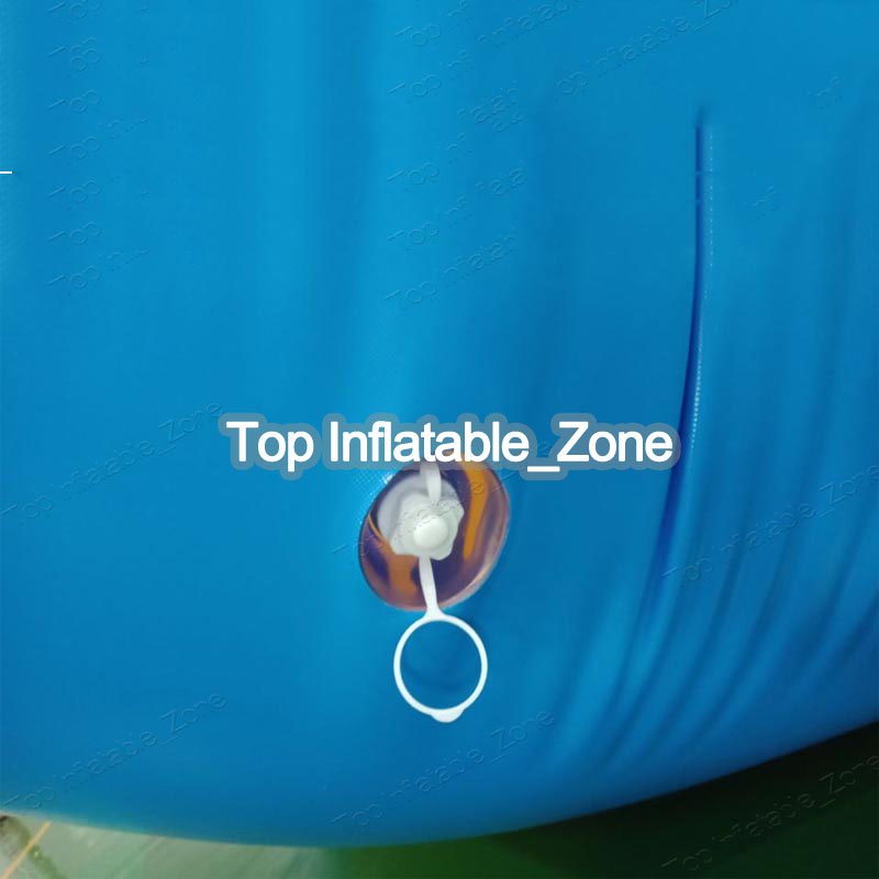 Inflatable Water Blob Jumping Pillow 5x2m Outdoor Water Trampoline Fun Splash Play Bag For Kids Adults - 10