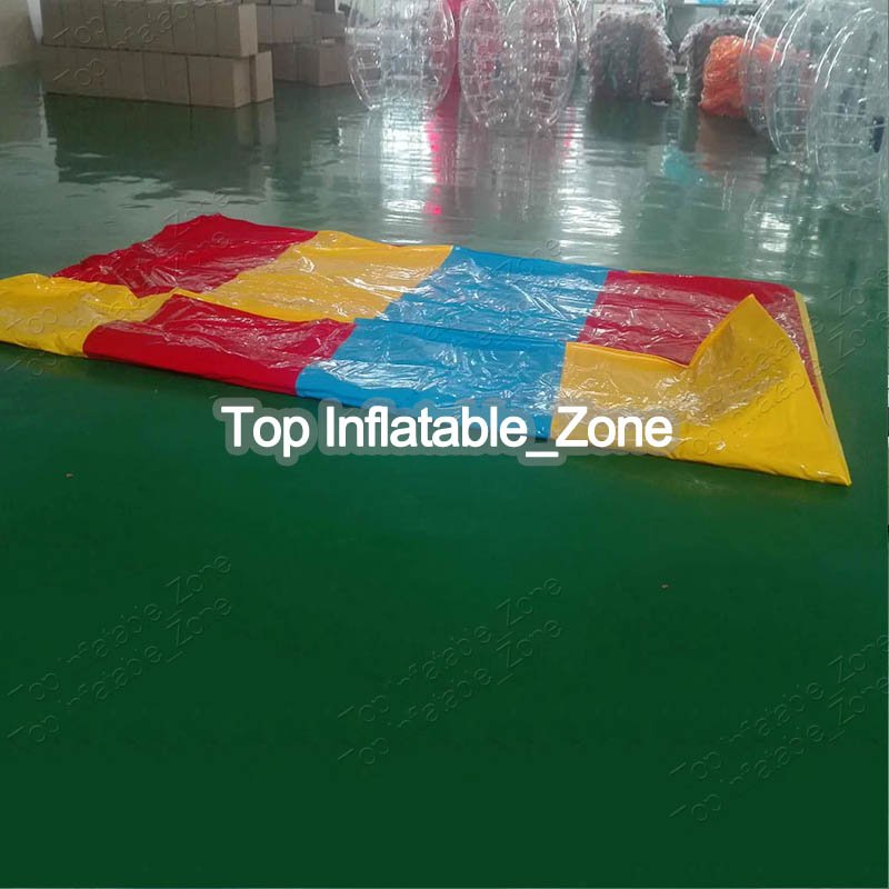 Inflatable Water Blob Jumping Pillow 5x2m Outdoor Water Trampoline Fun Splash Play Bag For Kids Adults - 11