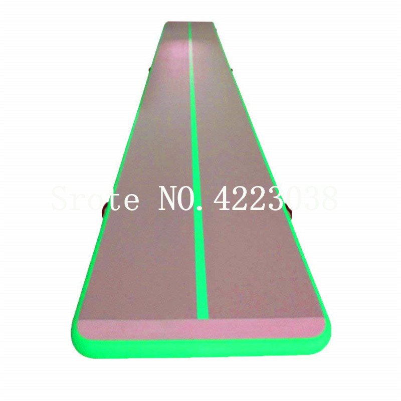 7x1x02m Inflatable Tumble Track Trampoline Air Gymnastics Mat For Home Or Gym Use - 3