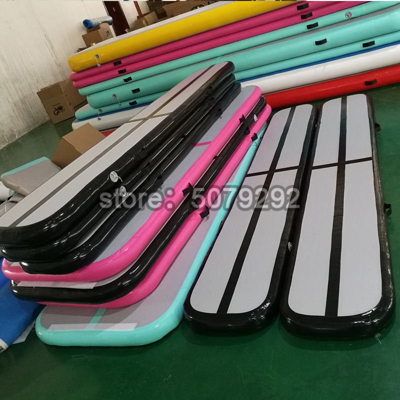 3m Dwf Mini Size Gymnastic Inflatable Air Track Mat Airtrack Trampoline With Pump Promotion - 8