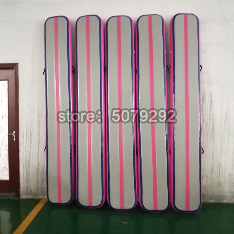 3m Dwf Mini Size Gymnastic Inflatable Air Track Mat Airtrack Trampoline With Pump Promotion - 9
