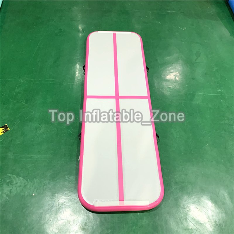 Purple Inflatable Gymnastics Mat 3mx1mx01m Durable Tumbling Track Air Floor For Kids And Adults - 3