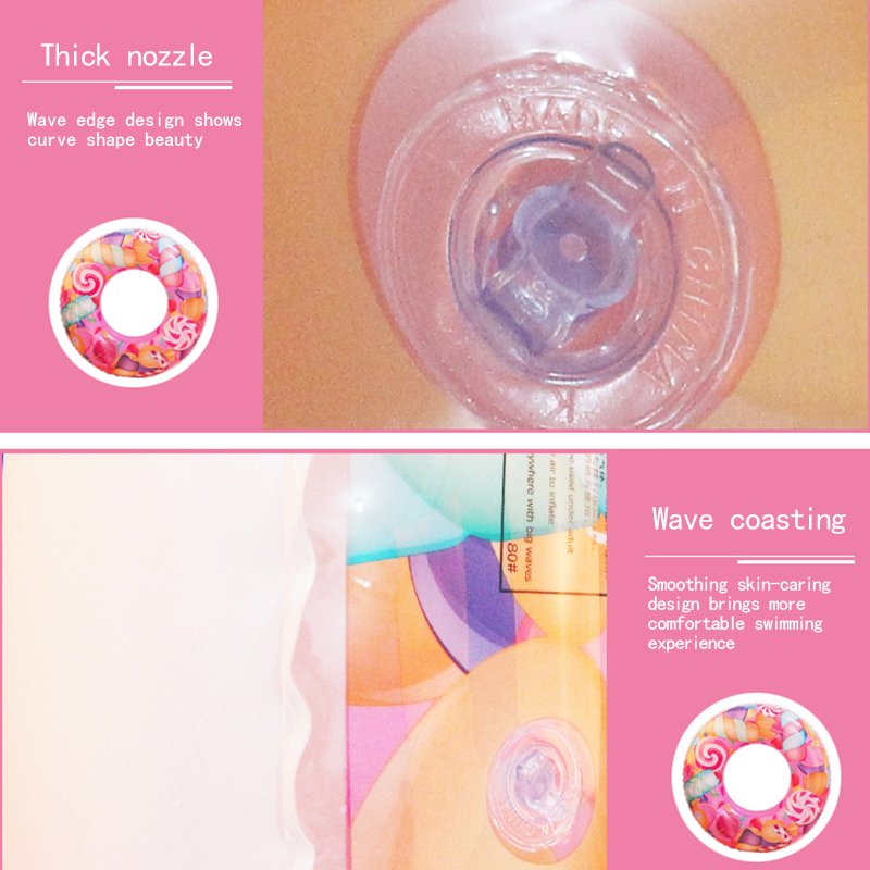 Adults Large Inflatable Pvc Swim Ring Lollipop Design Lifebuoy Pool Float For Beach Outdoor Water Sports - 10 Adults Large Inflatable Pvc Swim Ring Lollipop Design Lifebuoy Pool Float For Beach Outdoor Water Sports - 10