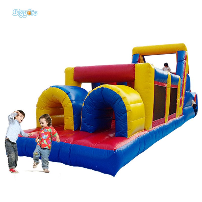 Quality Giant Inflatable Bounce House Durable Pvc Kids Obstacle Course Play Set - 1