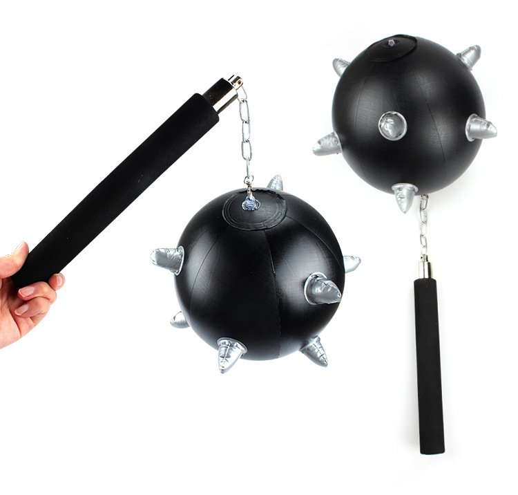 Pvc Inflatable Stall Toy Spiky Meteor Hammer For Kids Activity Props For Children - 10 Pvc Inflatable Stall Toy Spiky Meteor Hammer For Kids Activity Props For Children - 10