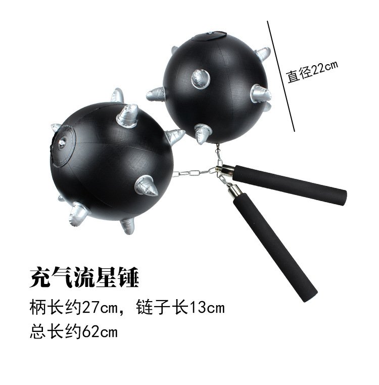 Pvc Inflatable Stall Toy Spiky Meteor Hammer For Kids Activity Props For Children - 3 Pvc Inflatable Stall Toy Spiky Meteor Hammer For Kids Activity Props For Children - 3