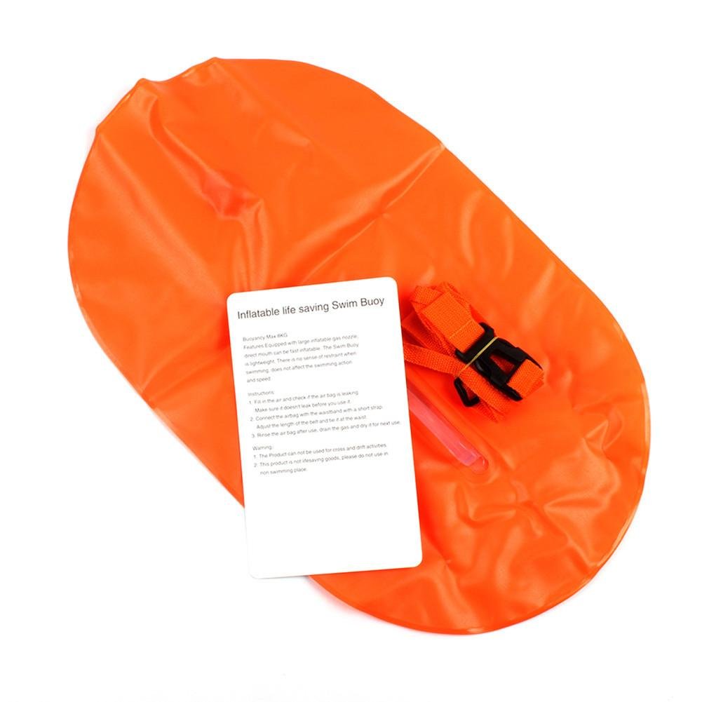 Durable Pvc Safety Swimming Buoy Inflatable Float Air Dry Bag Towable Water Sport Accessory - 10