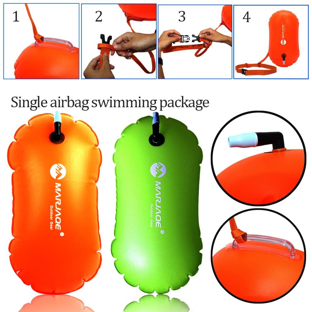 Durable Pvc Safety Swimming Buoy Inflatable Float Air Dry Bag Towable Water Sport Accessory - 1