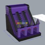 Red Jumping Slide Inflatable Up Jump Trampoline - 4