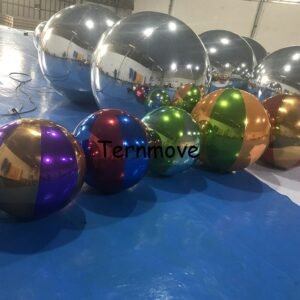 Reflective Giant Bubble Ball Color Inflatable Mirror Balloon Advertise With Durable Pvc Material For Event Exhibition - 2