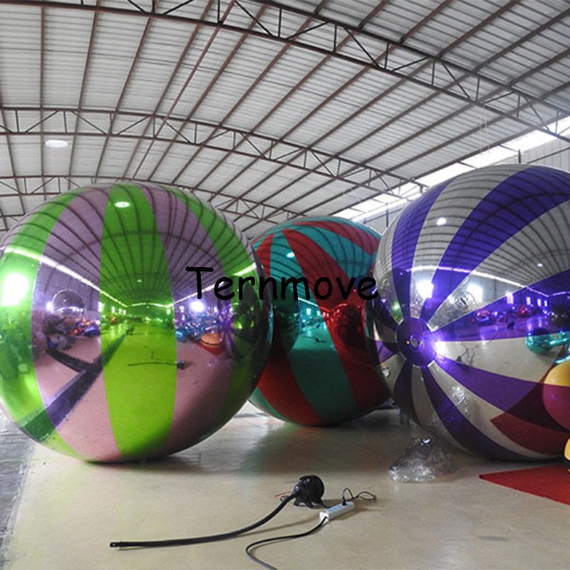Durable Pvc Giant Reflective Bubble Ball Inflatable Mirror Balloon For Advertising Events Exhibitions - 5 Durable Pvc Giant Reflective Bubble Ball Inflatable Mirror Balloon For Advertising Events Exhibitions - 5