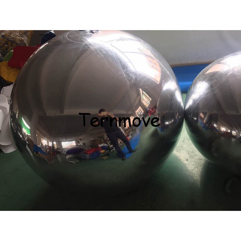 Durable Pvc Giant Reflective Bubble Ball Inflatable Mirror Balloon For Advertising Events Exhibitions - 10 Durable Pvc Giant Reflective Bubble Ball Inflatable Mirror Balloon For Advertising Events Exhibitions - 10