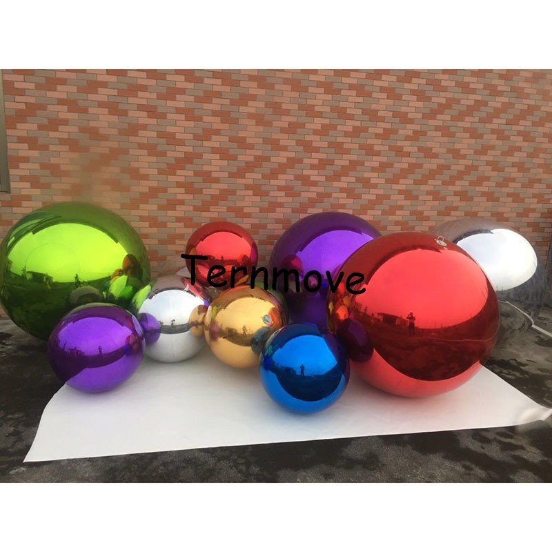 Durable Pvc Giant Reflective Bubble Ball Inflatable Mirror Balloon For Advertising Events Exhibitions - 11 Durable Pvc Giant Reflective Bubble Ball Inflatable Mirror Balloon For Advertising Events Exhibitions - 11
