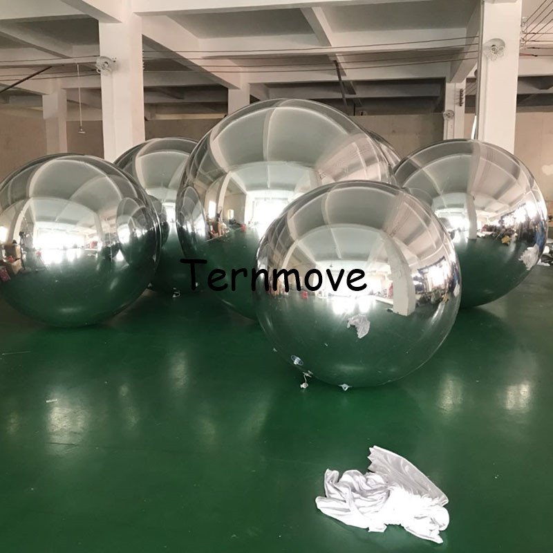 Durable Pvc Giant Reflective Bubble Ball Inflatable Mirror Balloon For Advertising Events Exhibitions - 13 Durable Pvc Giant Reflective Bubble Ball Inflatable Mirror Balloon For Advertising Events Exhibitions - 13