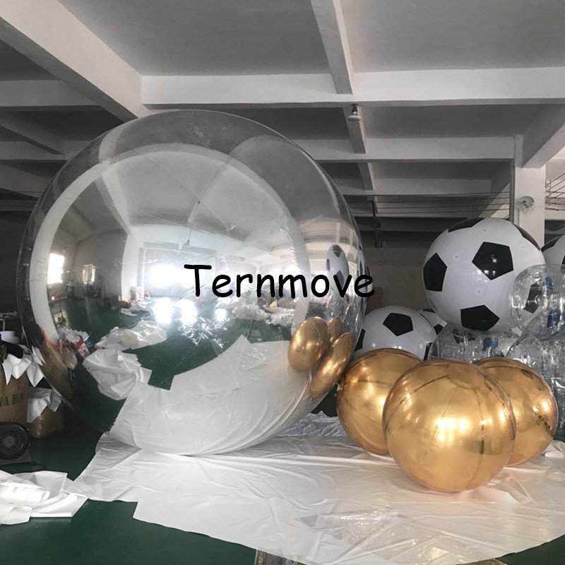 Durable Pvc Giant Reflective Bubble Ball Inflatable Mirror Balloon For Advertising Events Exhibitions - 22 Durable Pvc Giant Reflective Bubble Ball Inflatable Mirror Balloon For Advertising Events Exhibitions - 22