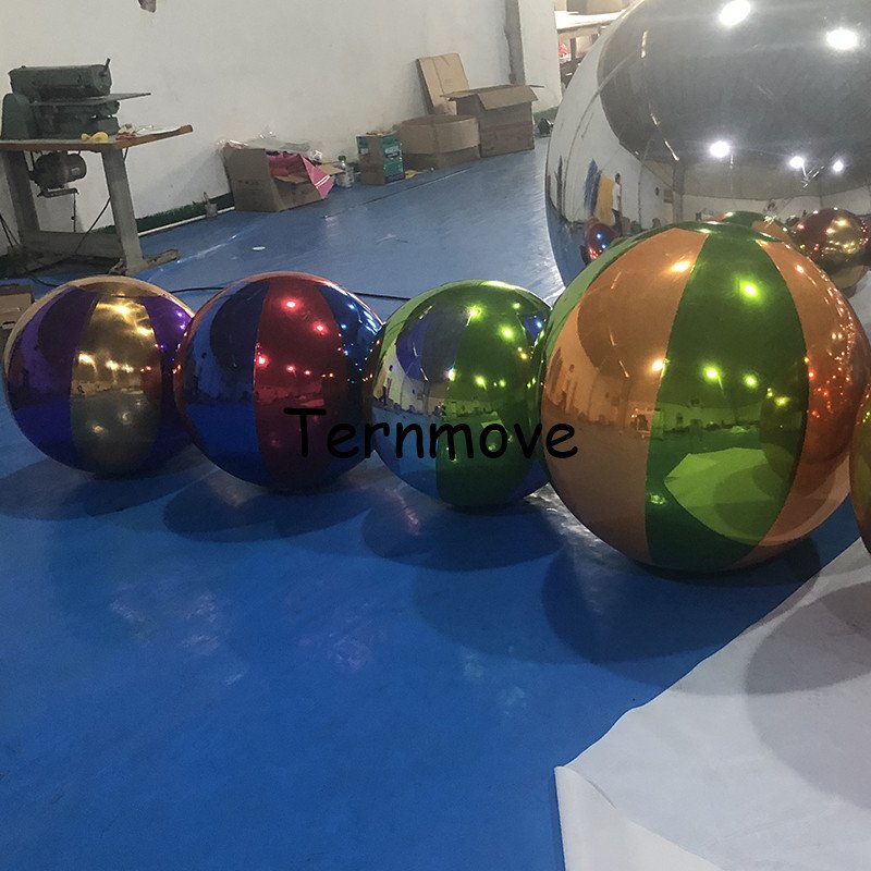 Durable Pvc Giant Reflective Bubble Ball Inflatable Mirror Balloon For Advertising Events Exhibitions - 1 Durable Pvc Giant Reflective Bubble Ball Inflatable Mirror Balloon For Advertising Events Exhibitions - 1