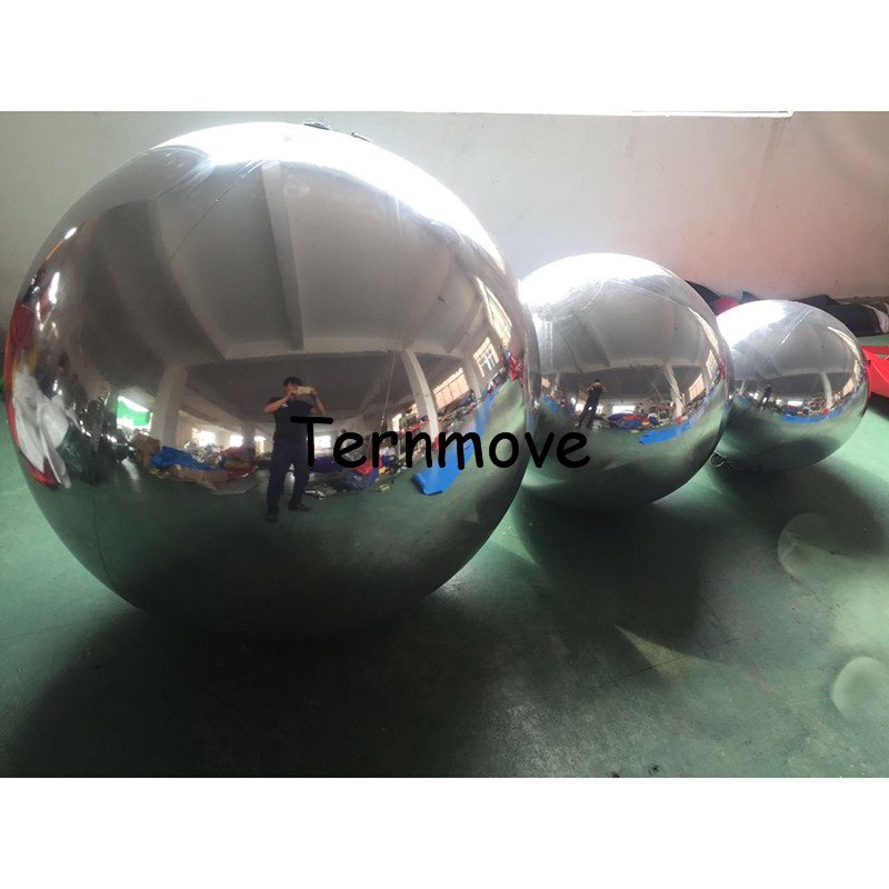 Giant Reflective Inflatable Mirror Ball Pvc Advertising Balloon Home And Garden Decoration Ornament - 7