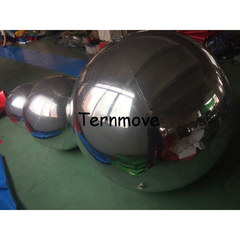 Giant Reflective Inflatable Mirror Ball Pvc Advertising Balloon Home And Garden Decoration Ornament - 8
