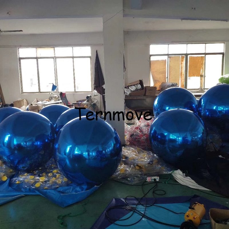 Giant Reflective Inflatable Mirror Ball Pvc Advertising Balloon Home And Garden Decoration Ornament - 16