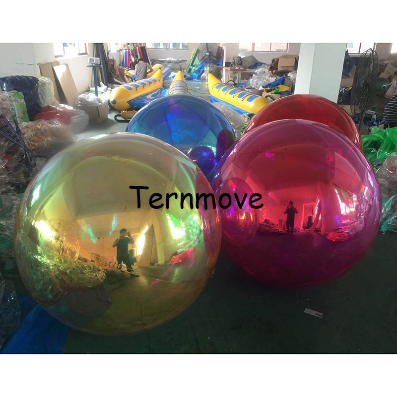 Giant Reflective Inflatable Mirror Ball Pvc Advertising Balloon Home And Garden Decoration Ornament - 18