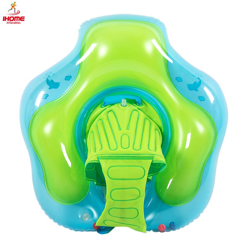 Inflatable Baby Swimming Float Dualraft Bathing Pool Accessory Relaxing Kids Buoy Ring With Bonus Toys - 8
