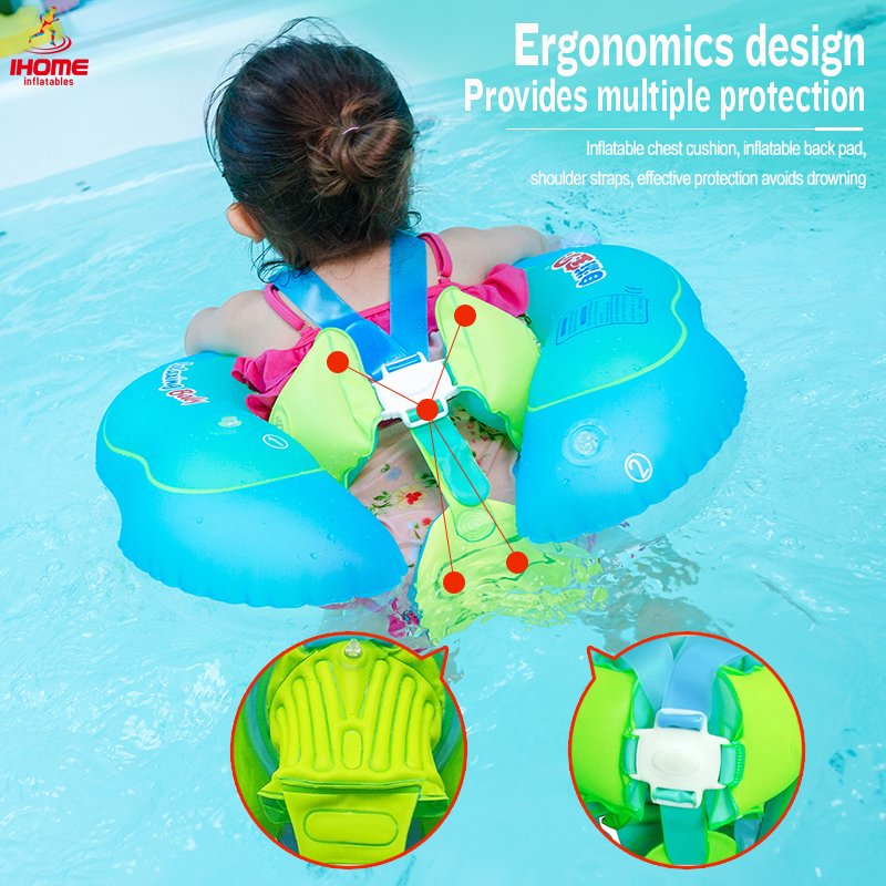 Inflatable Baby Swimming Float Dualraft Bathing Pool Accessory Relaxing Kids Buoy Ring With Bonus Toys - 9