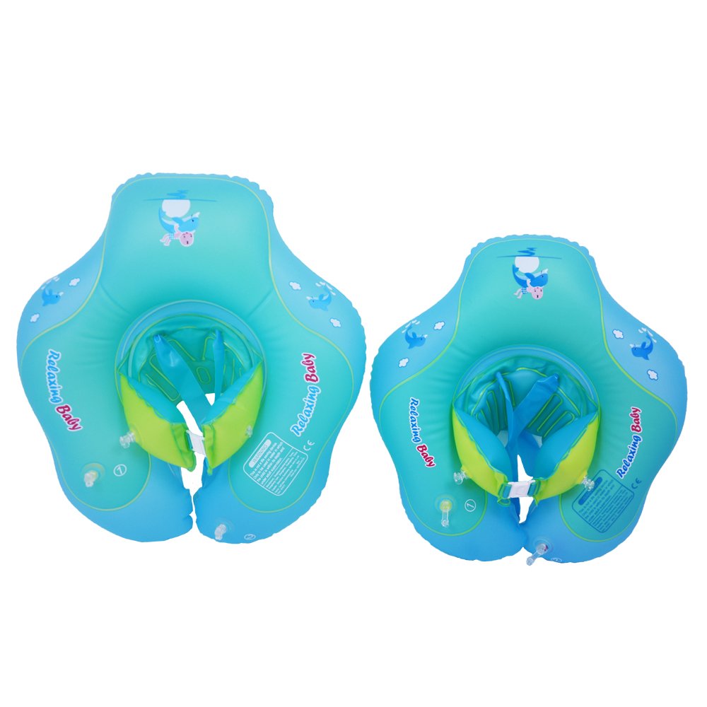 Baby Swimming Ring Inflatable Kids Pool Float Buoy Relaxing Bathing Accessories With Bonus Gifts - 5