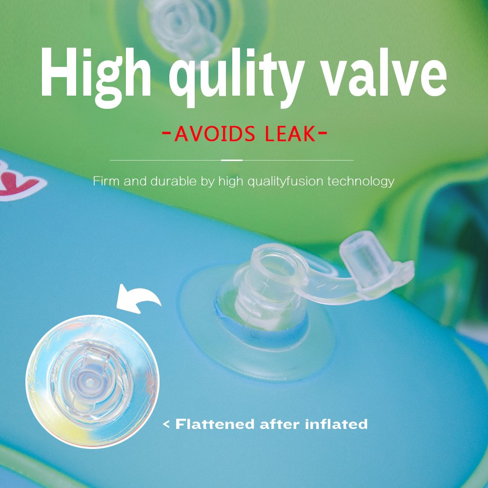 Baby Swimming Ring Inflatable Kids Pool Float Buoy Relaxing Bathing Accessories With Bonus Gifts - 13