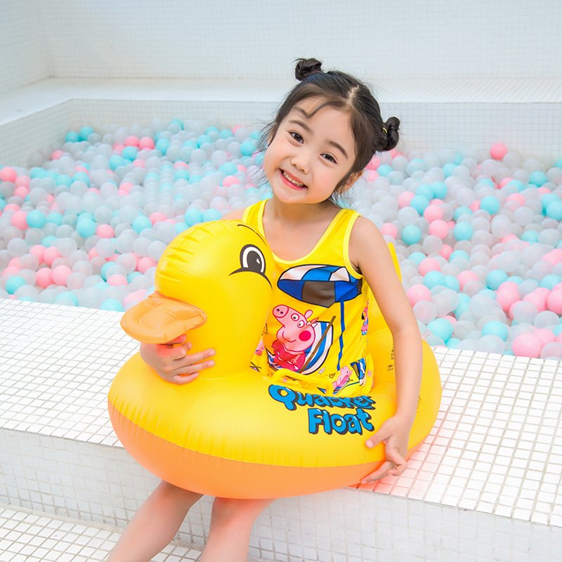 Baby Swimming Ring Inflatable Kids Pool Float Buoy Relaxing Bathing Accessories With Bonus Gifts - 23