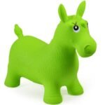 Rides On Animal Bouncy Horse Toys Inflatable Bouncer Jumping Child Rubber Baby 60x52x28cm Random - 4