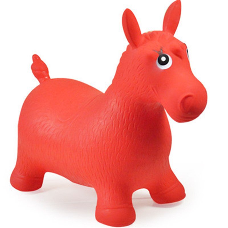 Kids Inflatable Bouncy Horse Toy Animalthemed Jumping Rubber Bouncer Ideal For Babies 60x52x28cm Random Color - 8 Kids Inflatable Bouncy Horse Toy Animalthemed Jumping Rubber Bouncer Ideal For Babies 60x52x28cm Random Color - 8