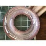 Rose Gold Bling Sparkling Adult Swimming Rings Inflatable Pool Float Handles Yellow Round Circle Ring Sr10 - 5