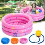 Round Baby Kids Swimming Ocean Ball Pool Inflatable Toddler Water