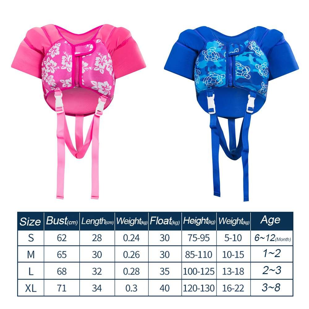 Childrens Safety Life Jacket Adjustable Inflatable Swim Float Vest For Boys Girls Beginners Sizes Sxl - 1 Childrens Safety Life Jacket Adjustable Inflatable Swim Float Vest For Boys Girls Beginners Sizes Sxl - 1