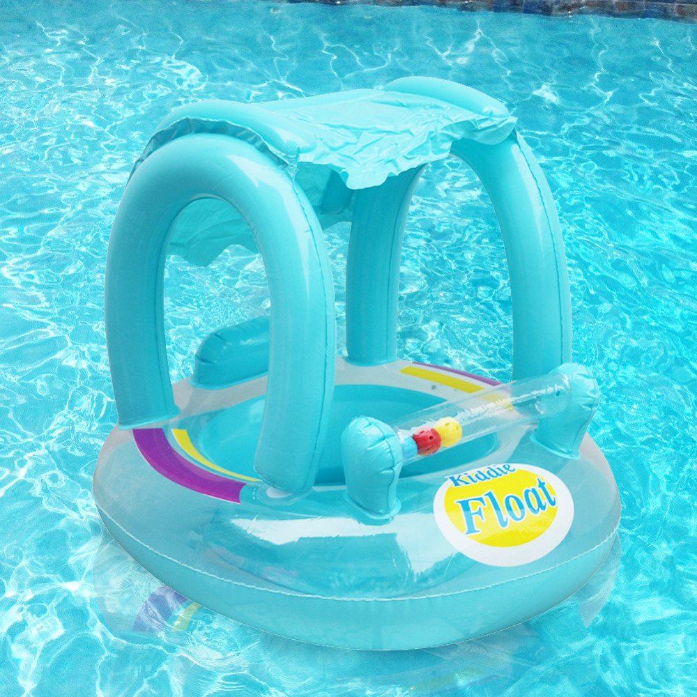 Adjustable Sunshade Inflatable Baby Swimming Ring Safe Pvc Infant Float Boat Fun Water Pool Toy For Kids - 3 Adjustable Sunshade Inflatable Baby Swimming Ring Safe Pvc Infant Float Boat Fun Water Pool Toy For Kids - 3