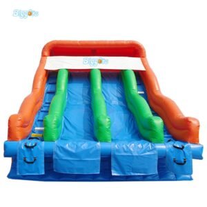 And Best Pvc Material Dual Lane Inflatable Slide Water Park Game - 2