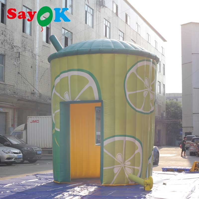 Custom Designed 4mh Inflatable Led Mushroom Flower Lamp Aerated Standup Plant Decorative Lighting - 2 Custom Designed 4mh Inflatable Led Mushroom Flower Lamp Aerated Standup Plant Decorative Lighting - 2