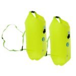 Set 2 Pvc Safety Inflatable Floating Dry Storage Bag Float & Belt For Open Water Swimming Kayak Sup Diving - 6