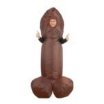 Inflatable Toys Cock Costume For Adult Halloween Wedding Club Party Funny Fancy Dress Suit Cosplay Outfit - 3