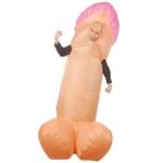 Inflatable Toys Cock Costume For Adult Halloween Wedding Club Party Funny Fancy Dress Suit Cosplay Outfit - 6