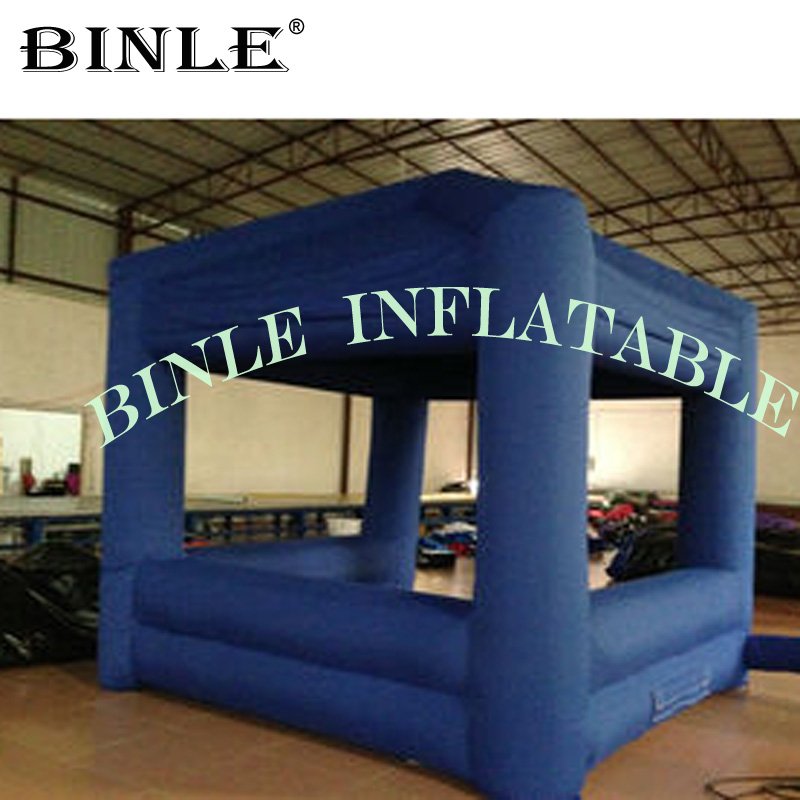 Inflatable Ice Cream Booth Concession Tent Stand Square Kiosk Carnival Promotion Stand Treat Display - 2