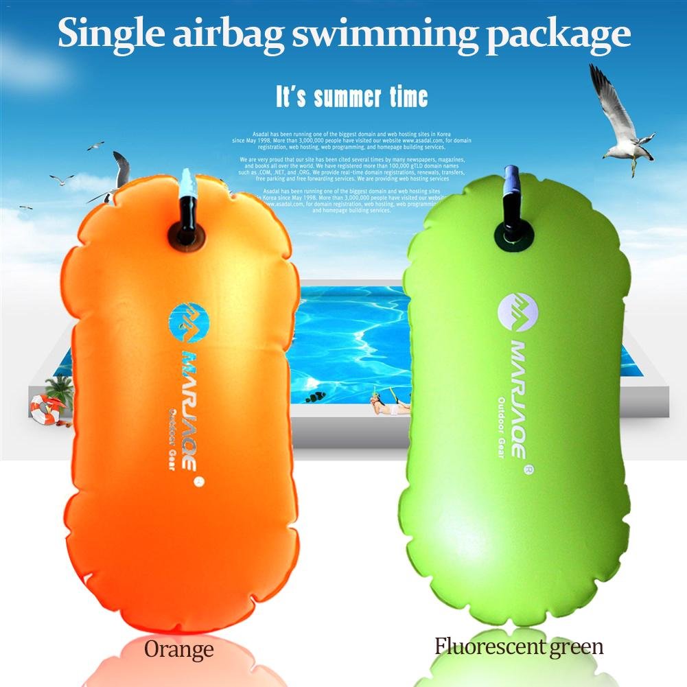 Inflatable Single Airbag Swimming Buoy Thickened Lifebuoy Drifting Bag Drowning Prevention Floating Ball For Safe Swimming - 1 Inflatable Single Airbag Swimming Buoy Thickened Lifebuoy Drifting Bag Drowning Prevention Floating Ball For Safe Swimming - 1