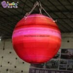 Solar System Model 1m High Inflatable Lighting Jupiter Balloon Hanging Planet Theme Decor - 3