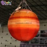 Solar System Model 1m High Inflatable Lighting Jupiter Balloon Hanging Planet Theme Decor - 4