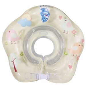 Spa Baby Collar Swimming Ring Newborn Neck Pool Safety Inflatable - 2