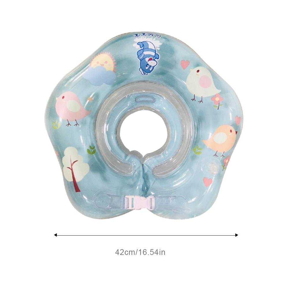Newborn Baby Safety Swimming Ring Inflatable Spa Pool Float With Secure Neck Collar - 7 Newborn Baby Safety Swimming Ring Inflatable Spa Pool Float With Secure Neck Collar - 7