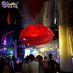 Special Designed 1 2m Inflatable Red Lips Air Blow Inkjet Light Model Valentine's Day Or Wedding Party Toys - 5