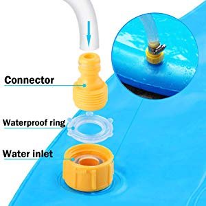 Extra Large Kids Splash Pad Fun Outdoor Water Sprinkler Pool Summer Party Play Mat Toy - 3 Extra Large Kids Splash Pad Fun Outdoor Water Sprinkler Pool Summer Party Play Mat Toy - 3