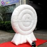 Standing Type 2 2mh White Inflatable Dart Board For Pvc Funny Game Kids Or Adult Toys - 3